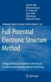 Cover von Full-Potential Electronic Structure Method