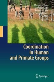Cover von Coordination in Human and Primate Groups