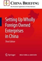 Cover von Setting Up Wholly Foreign Owned Enterprises in China