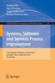 Cover von Systems, Software and Services Process Improvement