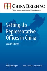Cover von Setting Up Representative Offices in China