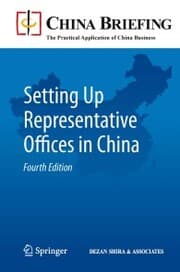 Cover von Setting Up Representative Offices in China