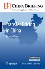 Cover von Transfer Pricing in China