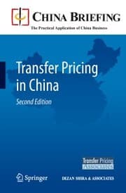Cover von Transfer Pricing in China