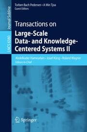 Cover von Transactions on Large-Scale Data- and Knowledge-Centered Systems II