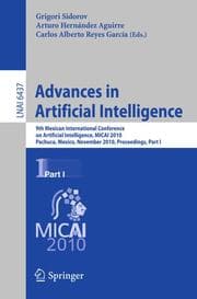Cover von MICAI 2010: Advances in Artificial Intelligence