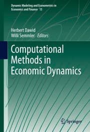 Cover von Computational Methods in Economic Dynamics