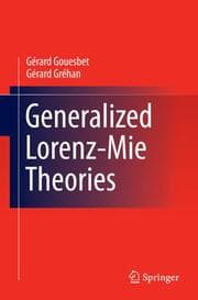 Cover von Generalized Lorenz-Mie Theories