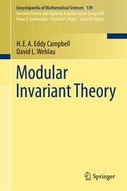 Cover von Modular Invariant Theory