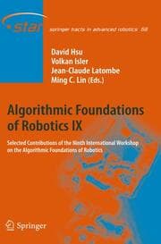 Cover von Algorithmic Foundations of Robotics IX