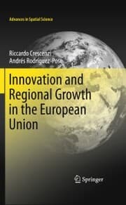 Cover von Innovation and Regional Growth in the European Union