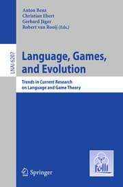 Cover von Language, Games, and Evolution