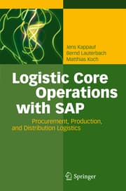 Cover von Logistic Core Operations with SAP