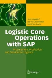 Cover von Logistic Core Operations with SAP
