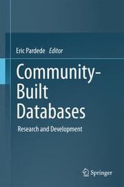 Cover von Community-Built Databases