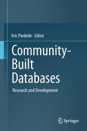 Cover von Community-Built Databases