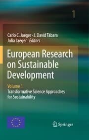 Cover von European Research on Sustainable Development
