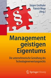 Cover von Management geistigen Eigentums