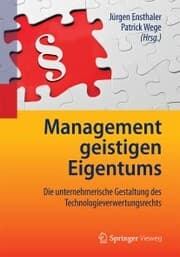 Cover von Management geistigen Eigentums
