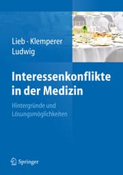 Cover von Interessenkonflikte in der Medizin