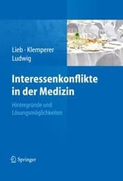Cover von Interessenkonflikte in der Medizin
