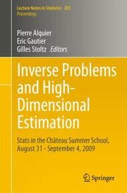 Cover von Inverse Problems and High-Dimensional Estimation