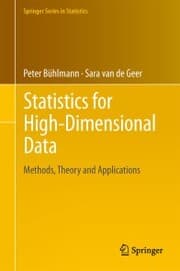 Cover von Statistics for High-Dimensional Data