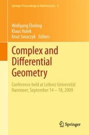 Cover von Complex and Differential Geometry
