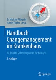 Cover von Handbuch Changemanagement im Krankenhaus