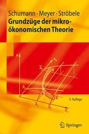 Cover von Grundzüge der mikroökonomischen Theorie