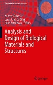 Cover von Analysis and Design of Biological Materials and Structures