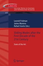 Cover von Sliding Modes after the first Decade of the 21st Century