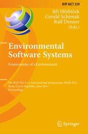 Cover von Environmental Software Systems.Frameworks of eEnvironment