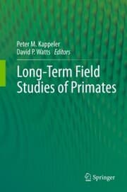 Cover von Long-Term Field Studies of Primates