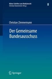 Cover von Der Gemeinsame Bundesausschuss
