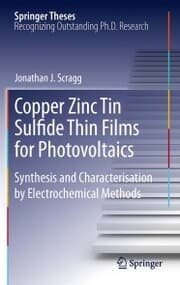 Cover von Copper Zinc Tin Sulfide Thin Films for Photovoltaics