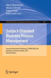 Cover von Subject-Oriented Business Process Management