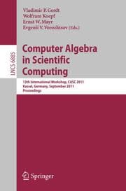 Cover von Computer Algebra in Scientific Computing