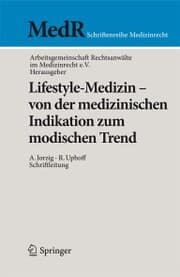 Cover von Lifestyle-Medizin - von der medizinischen Indikation zum modischen Trend