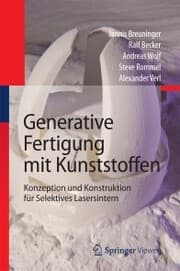 Cover von Generative Fertigung mit Kunststoffen