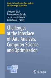 Cover von Challenges at the Interface of Data Analysis, Computer Science, and Optimization