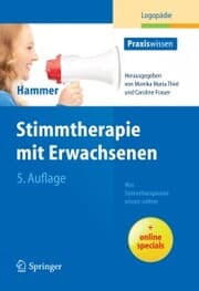 Cover von Stimmtherapie mit Erwachsenen