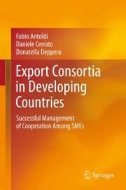 Cover von Export Consortia in Developing Countries