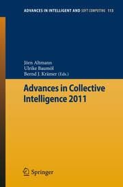 Cover von Advances in Collective Intelligence 2011