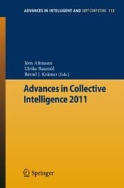 Cover von Advances in Collective Intelligence 2011