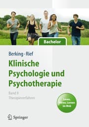 Cover von Klinische Psychologie und Psychotherapie für Bachelor II