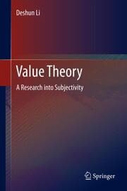 Cover von Value Theory