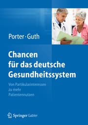 Cover von Chancen für das deutsche Gesundheitssystem