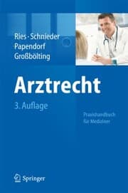Cover von Arztrecht