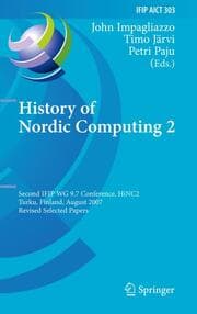 Cover von History of Nordic Computing 2